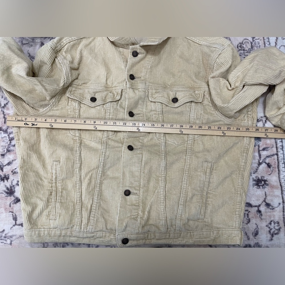 PRINCESSES POLLY WESTERN CORD JACKET BEIGE Large /XL - Picture 9 of 9